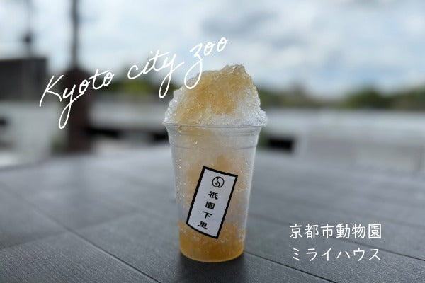 京都市動物園内のミライハウスさんで ひやしあめ 登場！